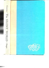 The Silent World Captain Cousteau 1953 Frederic Dumas Illustrated W/ Photographs