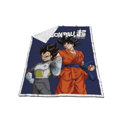 Dragon Ball Z Wohndecke 120x150 cm   Weiche und leichte Decke für Bett & Sofa