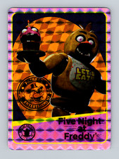 2023 Five Nights at Freddy  s FNAF Trading Sticker - Chica - Pink Prism Foil