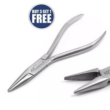 Dental Flat Nose Orthodontic ligature wire New Beading Looping Pliers Tools New