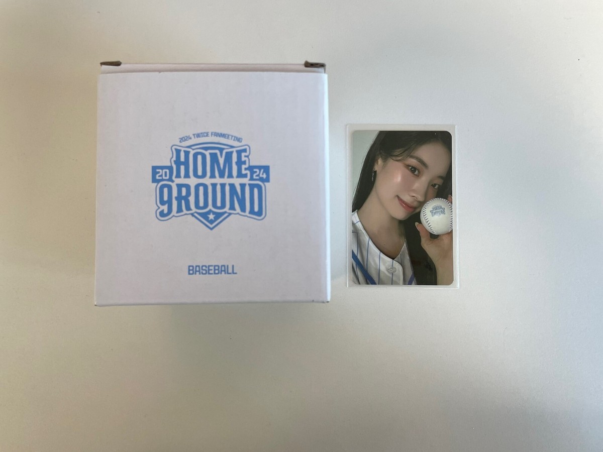 TWICE 2024 FANMEETING HOME 9ROUND OFFICIAL MD BASEBALL PHOTO CARD
