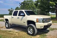 Paintable Extension Style Fender Flares For 07-13 Chevrolet Silverado 1500