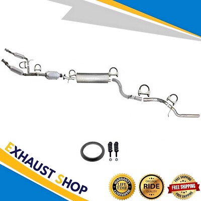 Full Exhaust System For 02 03 04 05 Ford Explorer & Mercury Mountaineer 4.0L New