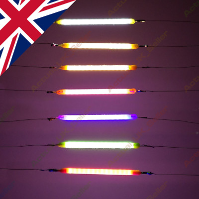  2 Stück LED COB Filament, einzelne DIY lose Teile, Länge Farbe Spannung auswählen