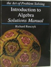 Introduction to Algebra Solutions Manual the ...