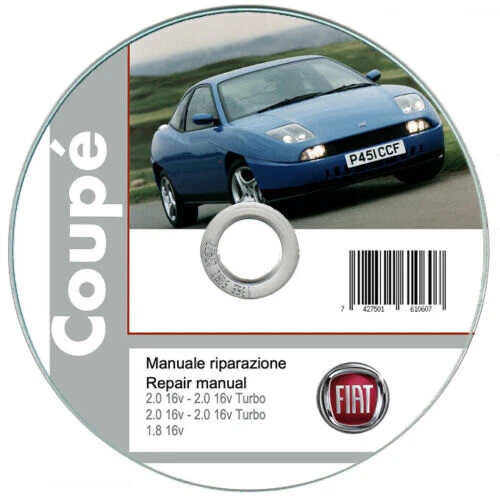 Fiat Coupé (1994-2000) Manuel Atelier De Réparation Manuelle - Photo 1/4