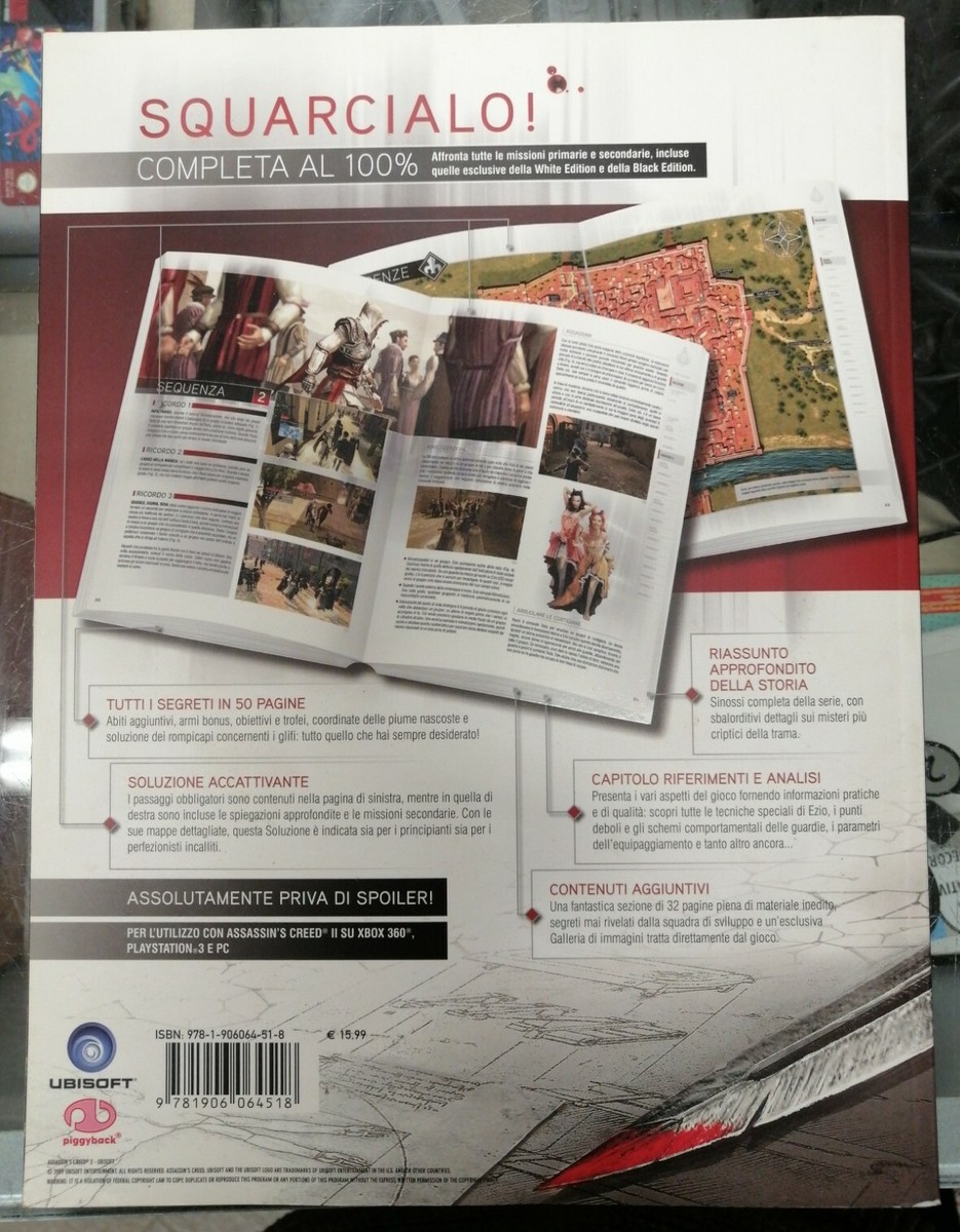 GUIDA ASSASSIN'S CREED Odyssey Italiana + Mappa Condizioni Foto EUR 20