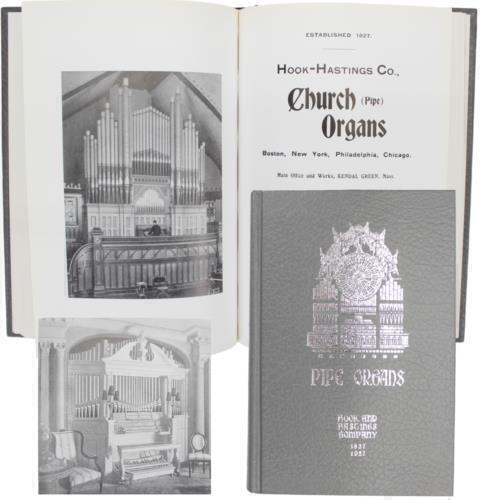 PIPE ORGANS HOOK & HASTINGS 1829 1935 CHURCH ORGANS OPUS LIST CATALOGUE