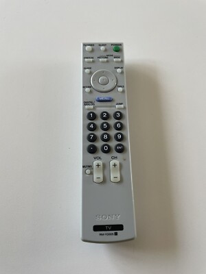 Sony RM-YD005 OEM Original TV Television Replacement Remote Control Gray