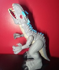 Jurassic World Thrashing Indominus Rex Dinosaur Imaginext Mattel Posable Figure