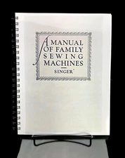 SINGER 15k26 15k80 28k 66k 99k 127k 128k 201k Instructions Manual VINTAGE Reprin