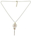 Lucky Brand Gold Tone Lariat Pendant Necklaces 39.9g — photo 3