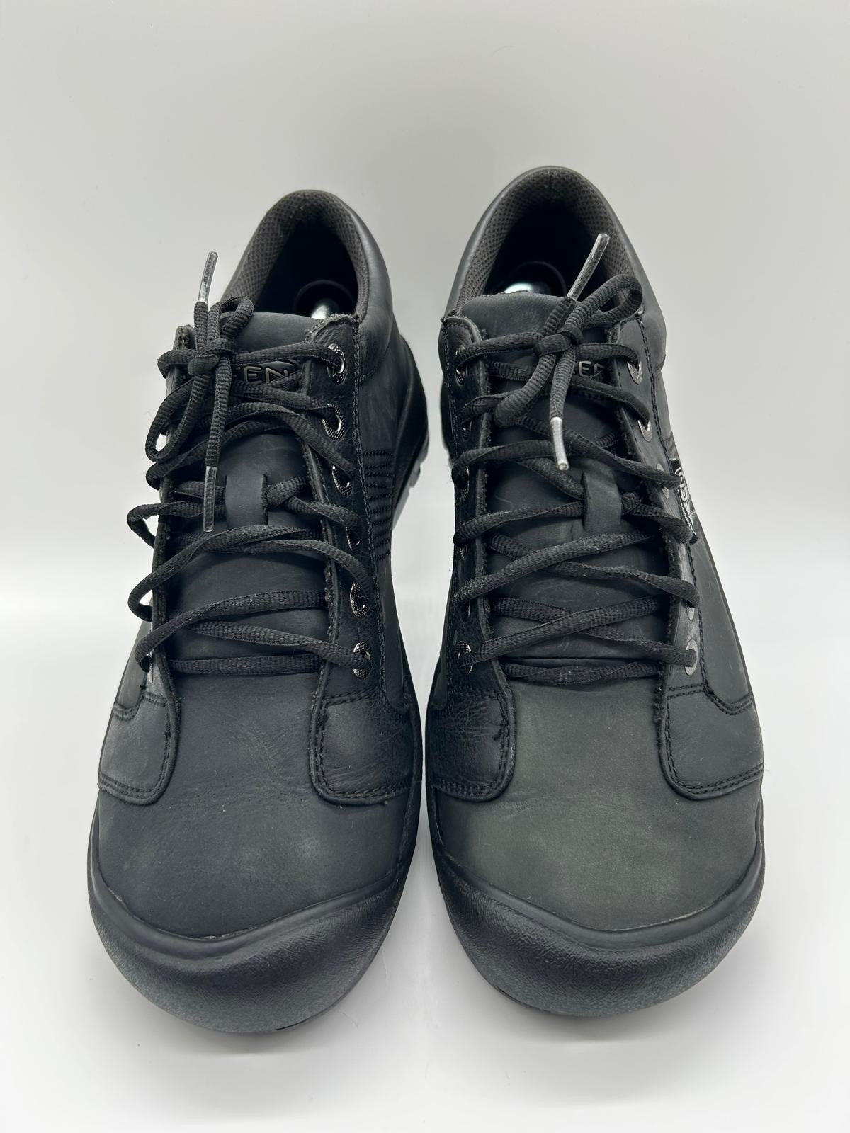 Scarpe Keen Austin uomo 11 nere basse stringate pelle casual 1002990