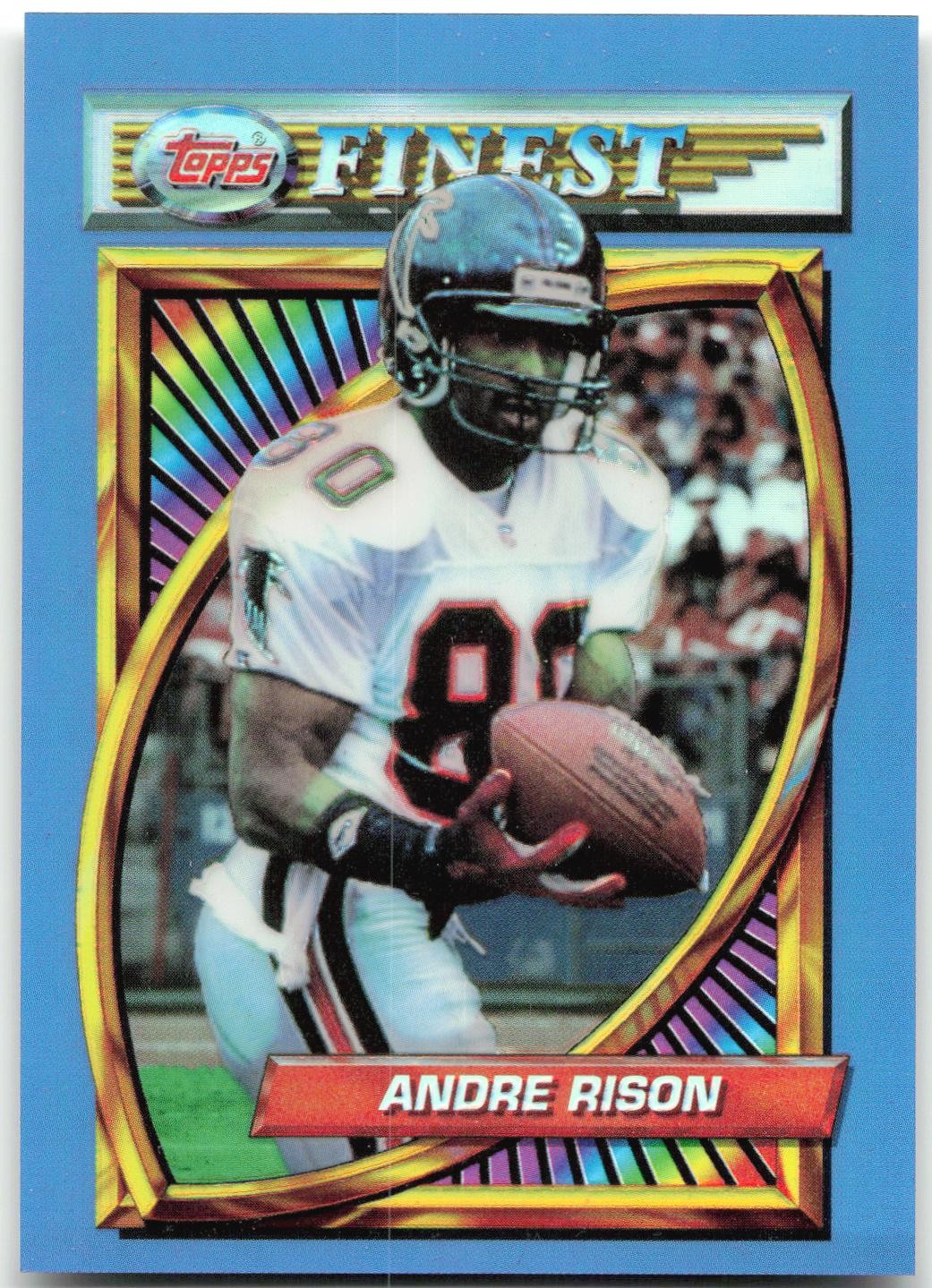 Andre Rison Falcons #27 Refractor 1994 Finest
