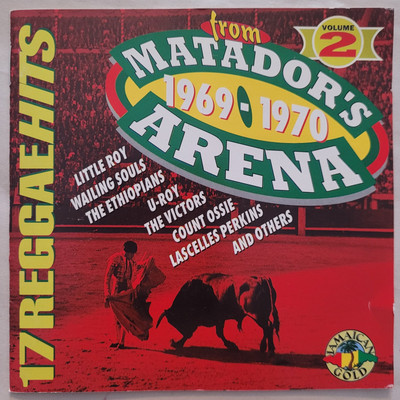 From Matador's Arena Volume 2 Reggae Compact Disc CD Wailing Souls U Roy