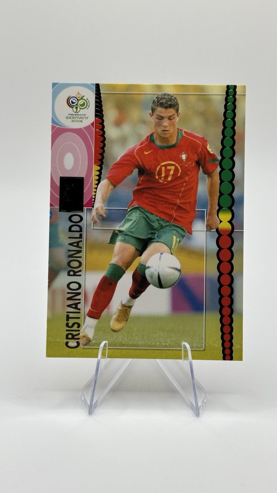 Panini World Cup Germany 2006 Cristiano Ronaldo Rookie WC Card Portugal