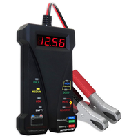 Batterietester Voltmeter Digital Ladesystem Analysator 12V 4 20V Schwarz