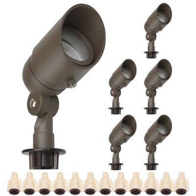 Lumina Lighting 4W Landscape Lights 12V Low Voltage 6 Pack