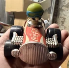 Vtg Coca-Cola Buddy L Pop Art Buggy W/ Driver