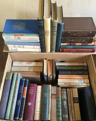 45 Antiquarische Bücher ca. 1900-1950 Klassiker, Werke, Romane, Erzählungen, Buc
