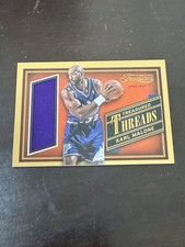 Karl Malone 2013 Timeless Treasures Treasures Threads Jersey