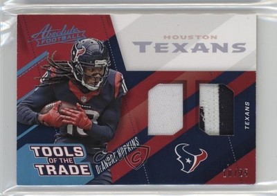 2017 Panini Absolute Tools of the Trade Double Prime /25 DeAndre Hopkins 1j8q