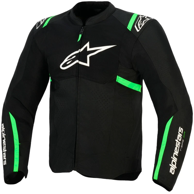 Alpinestars T-SPS Air V2 Black Fluo Green, photo 1 of 2