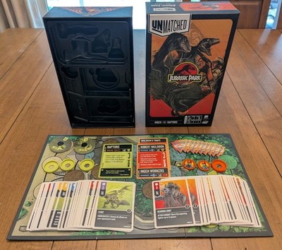 Unmatched Jurassic Park Ingen Vs Raptors INCOMPLETE, READ DESC!