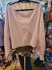 Women's Blogilates Sweatshirt Purple 1X