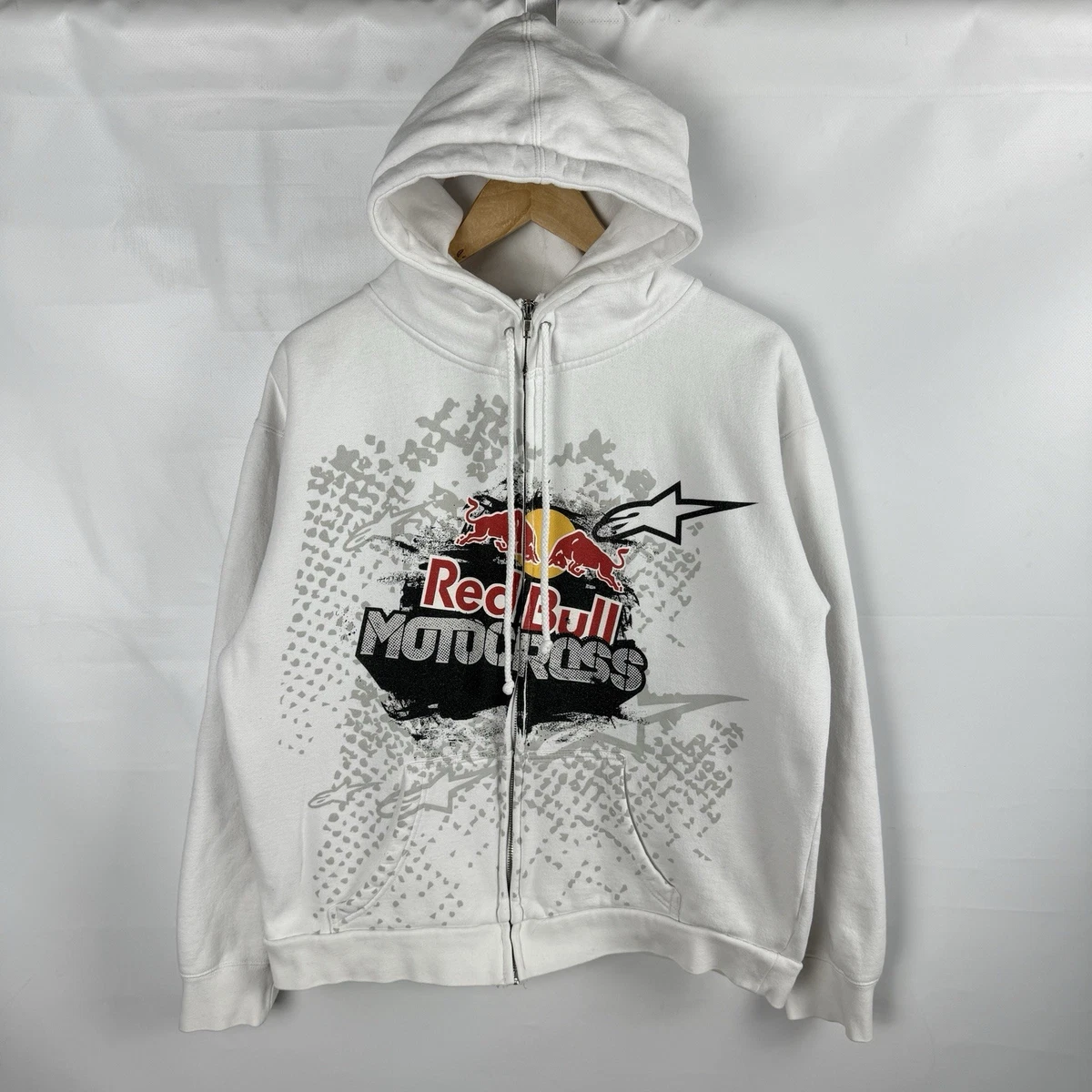 Мужские красные толстовки и свитера Alpinestars с капюшоном