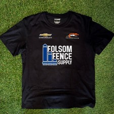2026 Lee Pulliam JR Motorsports Folsom Fence T-Shirt (XL)