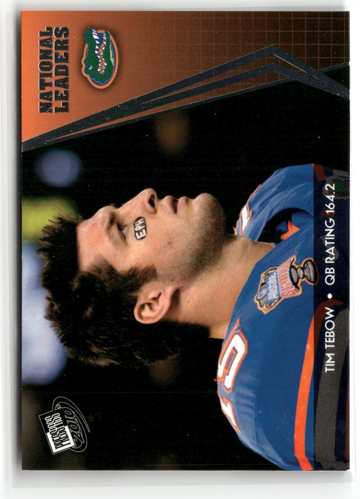 2010 Press Pass Tim Tebow #61 Florida Gators