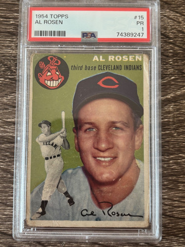 1954 Al Rosen [Gray Back] #15