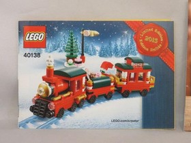 2 LEGO LIMITED EDITION (Instruction Manual Only) 40254 Nutcracker & 40138 Train