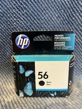 February 2017 Genuine HP 56 Black Ink Cartridge C6656AN