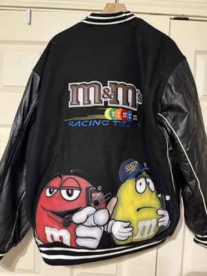 Chase Elliott Sadler M&M Nascar Racing Leather Reversible Jacket Size 3XL NEW