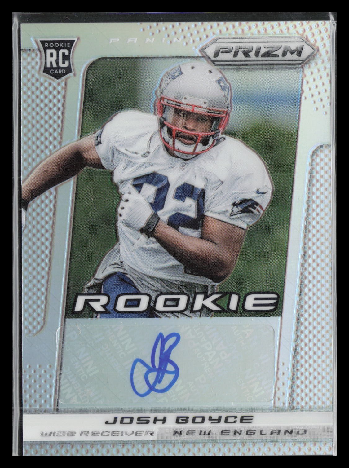 Josh Boyce Panini Prizm Autograph #250 Base