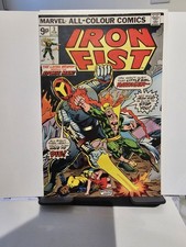 Iron Fist #3 Marvel Comics John Byrne Art, (Feb 1976) Fine Condition