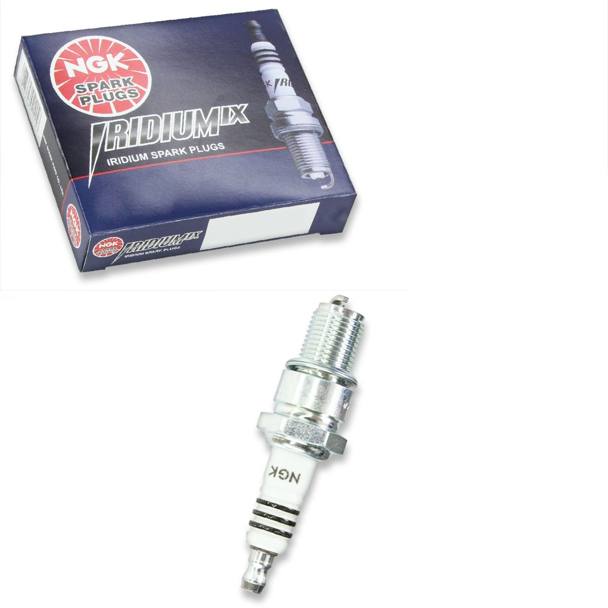 1pc NGK 5044 Iridium IX BR8EIX Motorcycle Spark Plug Tune Up Kit Set bx