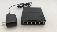 NETGEAR GS305v3 5-Port Gigabit Ethernet Switch W/ AC ADAPTER FREE SHIPPING
