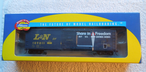 COCHE CAJA 50' ESCALA HO ATHEARN L & N PUERTA ÚNICA # 109811, ARTÍCULO #7075 | Condition: New