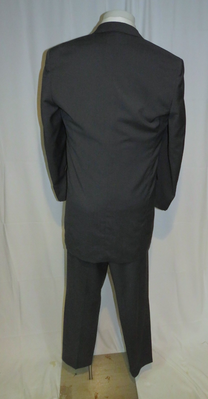 Versus Versace Vintage Solid Gray Flat Front Four… - image 2