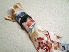 Sword Bag Japan Katana Craftsmen's Handmade Vintage Kimono Obi 124cm S032t