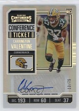 2023 Panini Contenders Conference Ticket 13/75 Carrington Valentine Auto g0n
