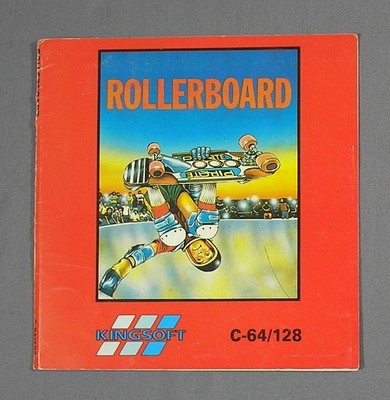 Rollerboard (Kingsoft 1987) Commodore C64/C128 (Cover/Manual, ohne Disk)