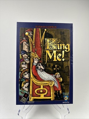King Me! Board Game Stefano Luperto Mayfair Games daVinci Games 2003 Complete