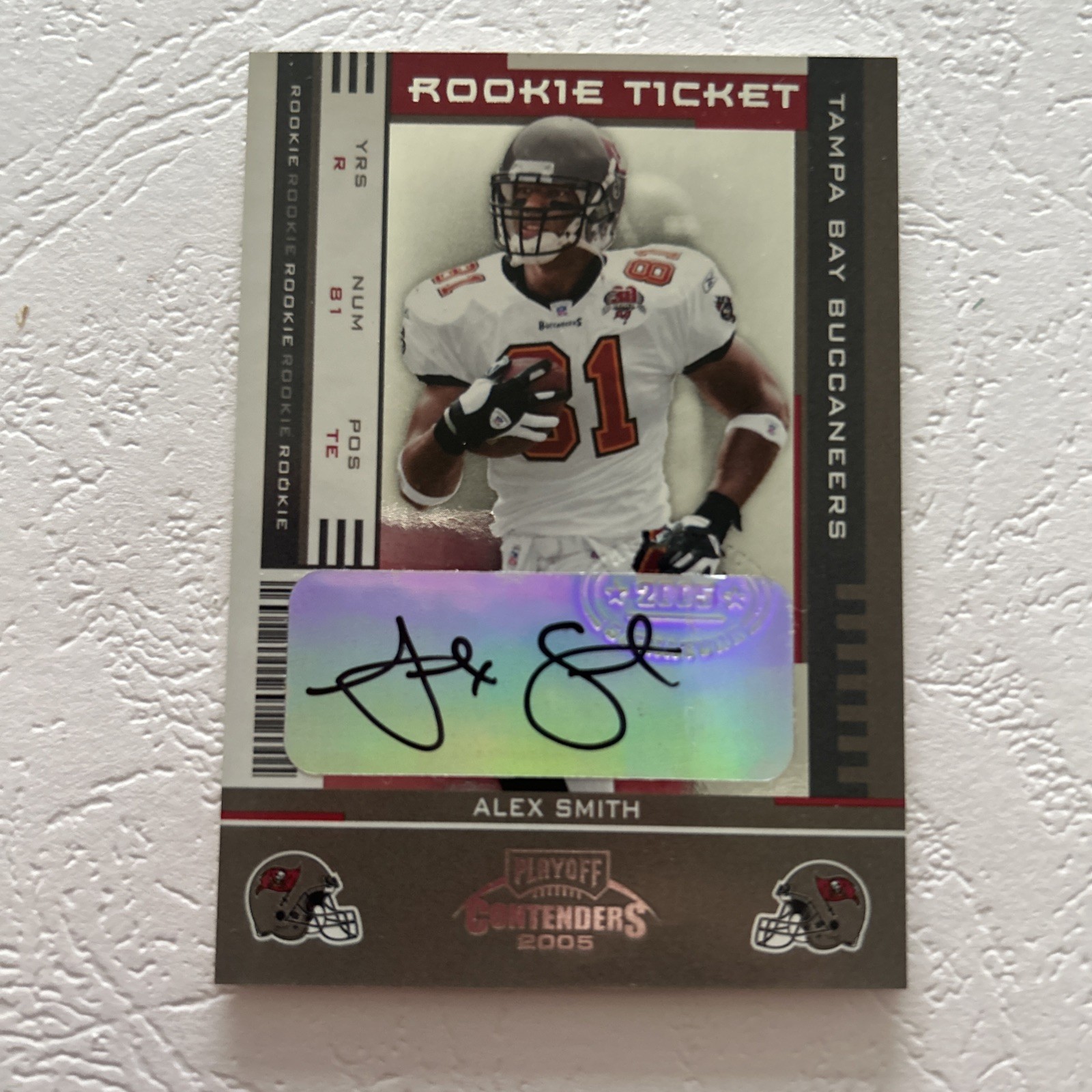 2005 Playoff Contenders - Rookie Ticket Alex Smith #182 (AU, RC)