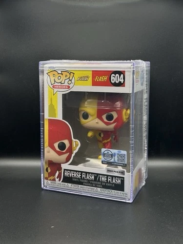 Funko POP! Vinyl: DC Heroes - Reverse Flash / The Flash Split #604 W/ Protector