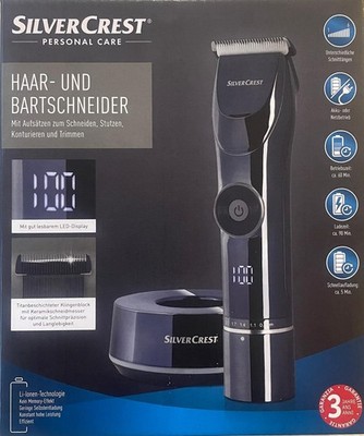 SILVERCREST  PERSONAL CARE Haar- und Bartschneider »SHBSB 800 A1«,mit 6 Aufsätze
