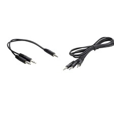 Image of 3.5mm Stereo Splitter Y Cable 3.5mm Stereo Male Plug to Double 3.5mm Male Plug